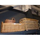 3 Wicker baskets