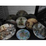 Cage containing collectors plates