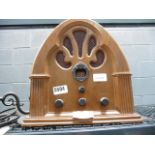 Steepletone radio