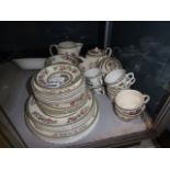 Qty of Indian Tree pattern crockery