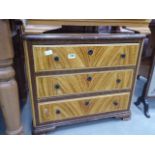 5220 Pine chest of 3 drawers