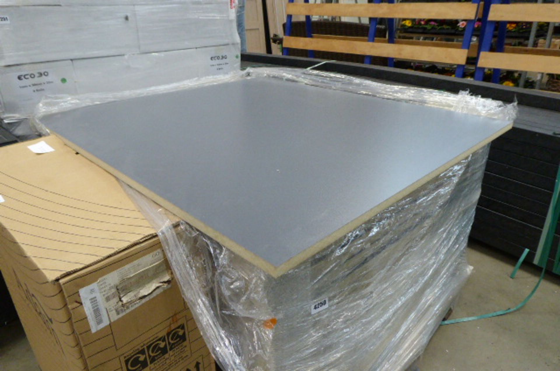 Pallet of MDF grey faced board - Image 3 of 3