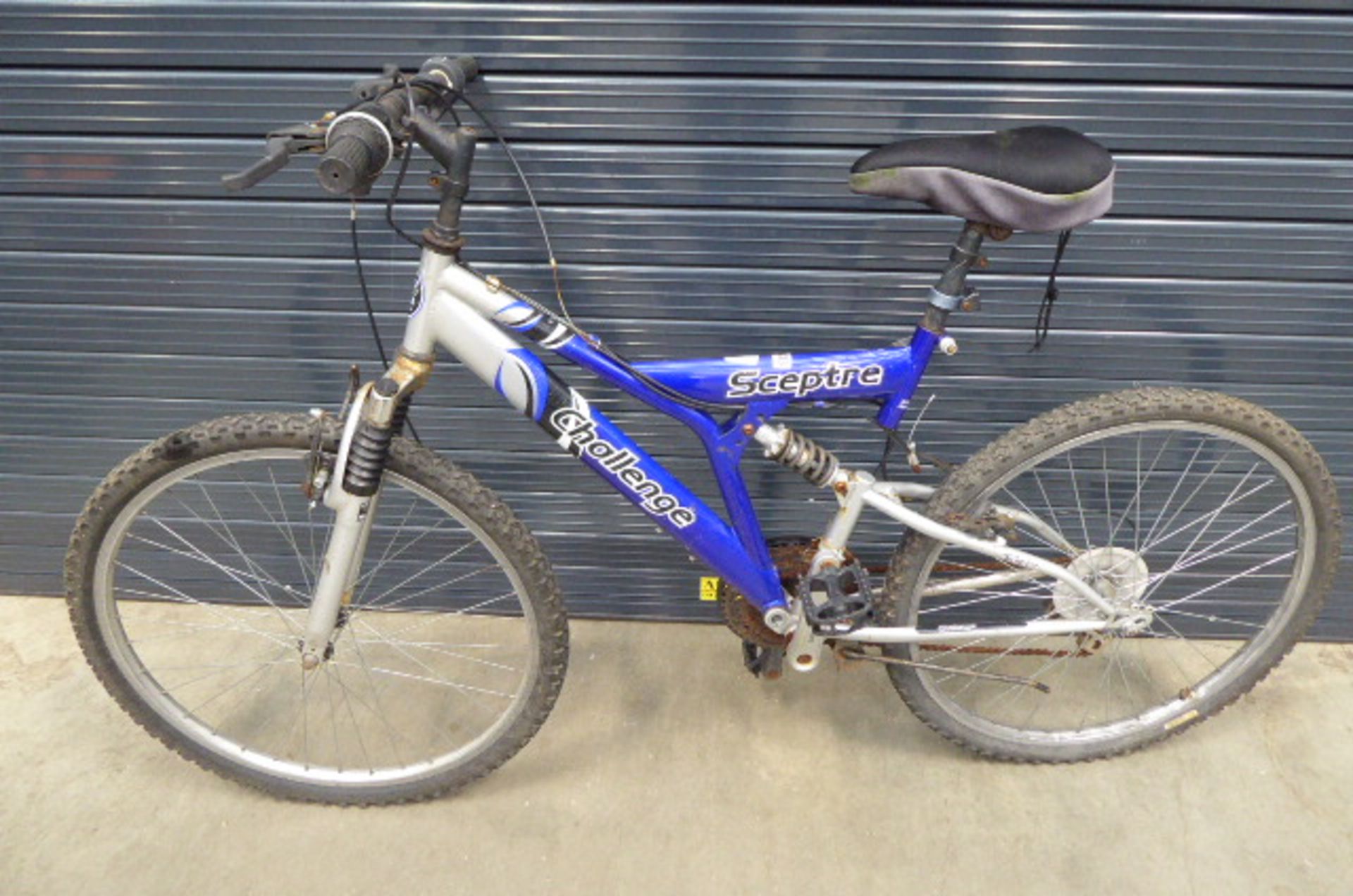 Challenge Scepter blue suspension mountain cycle