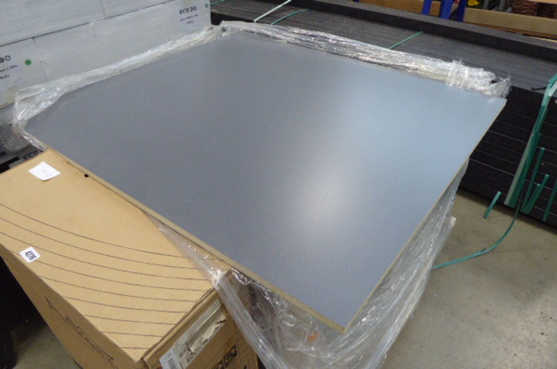 Pallet of MDF grey faced board - Image 2 of 3