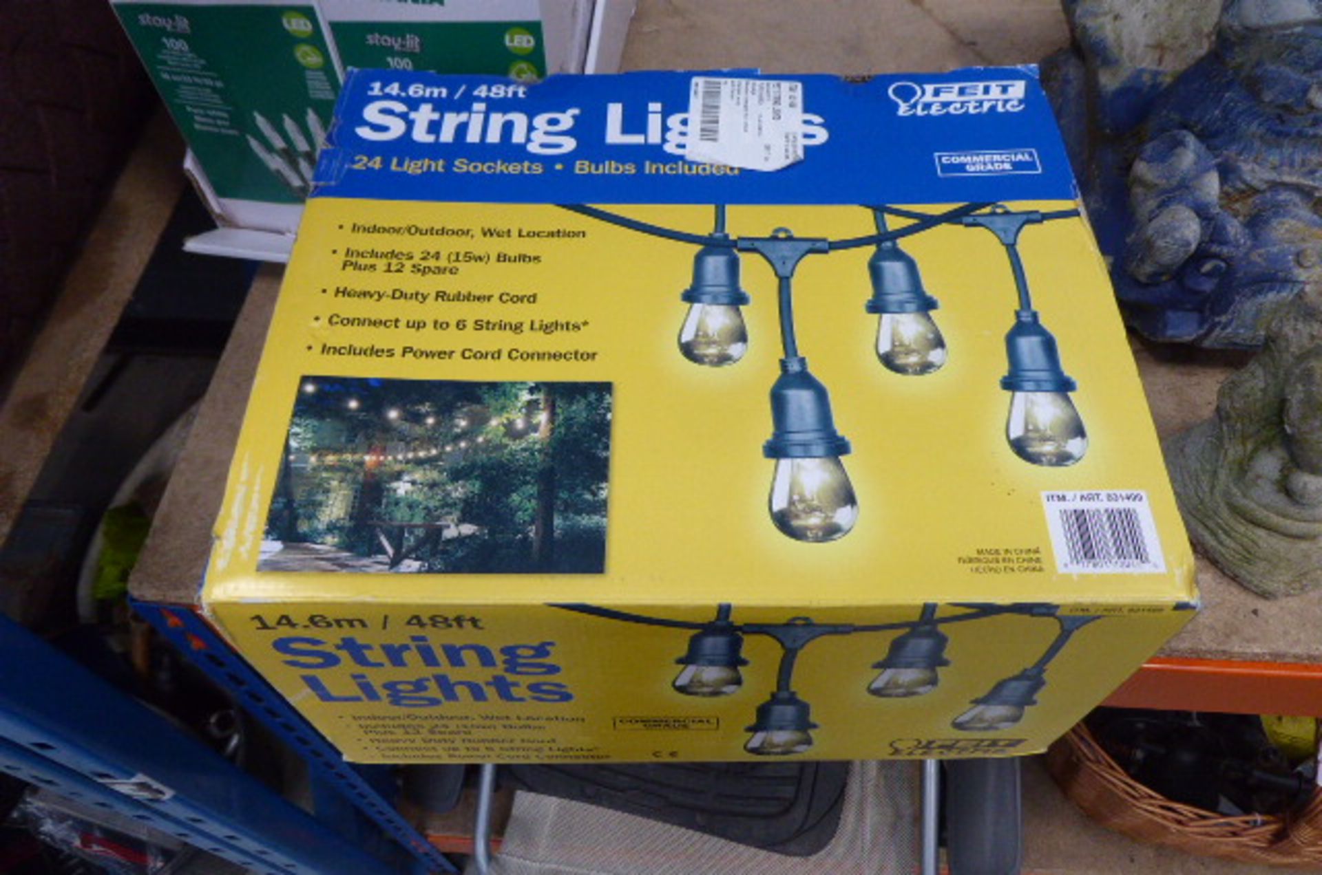 Quantity of Sylvania colour changing lights and some string lights - Image 2 of 5