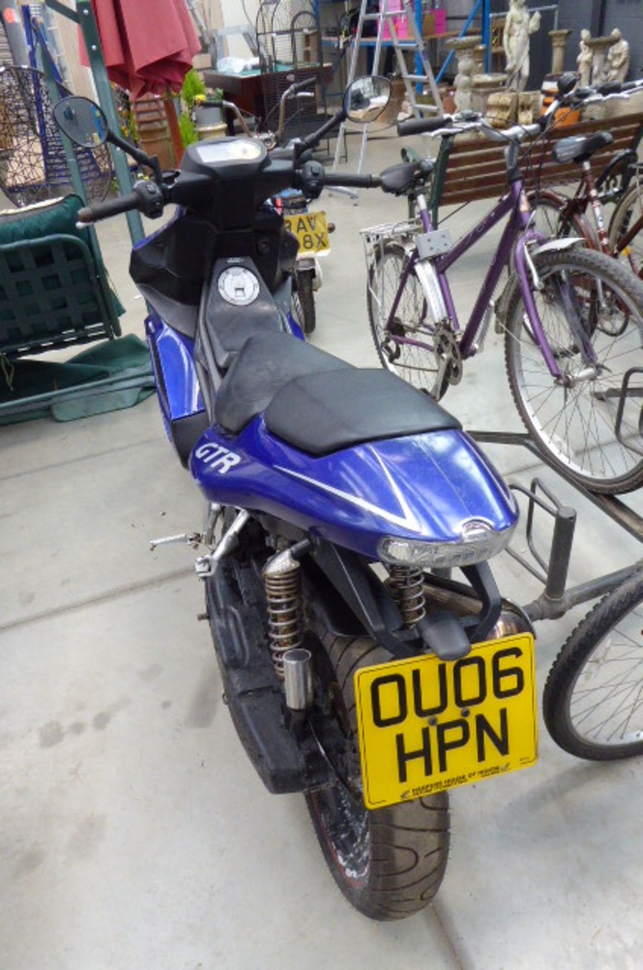 Blue Honda GTR 125 motorcycle - Image 2 of 4