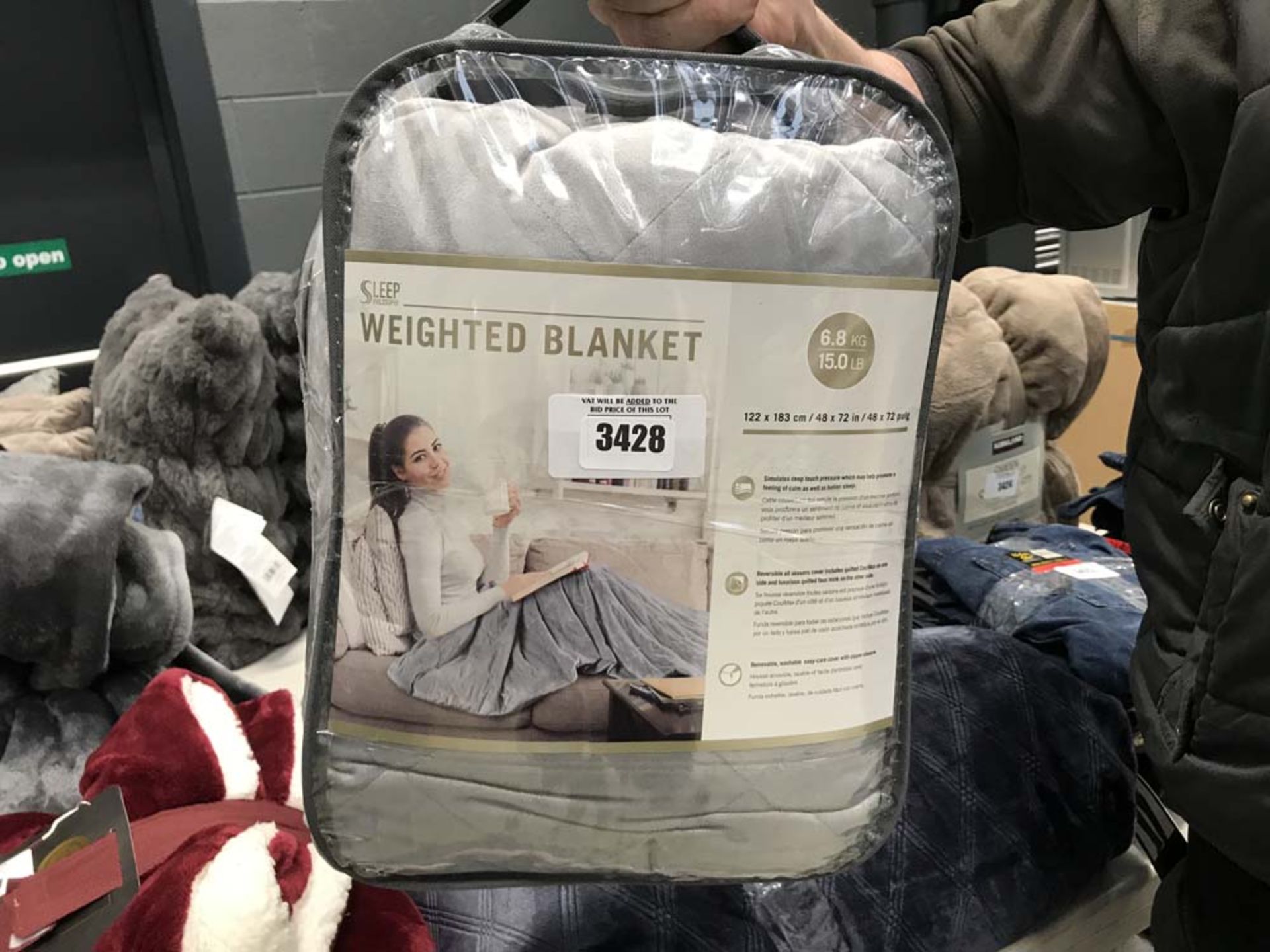 Sleep weighted blanket