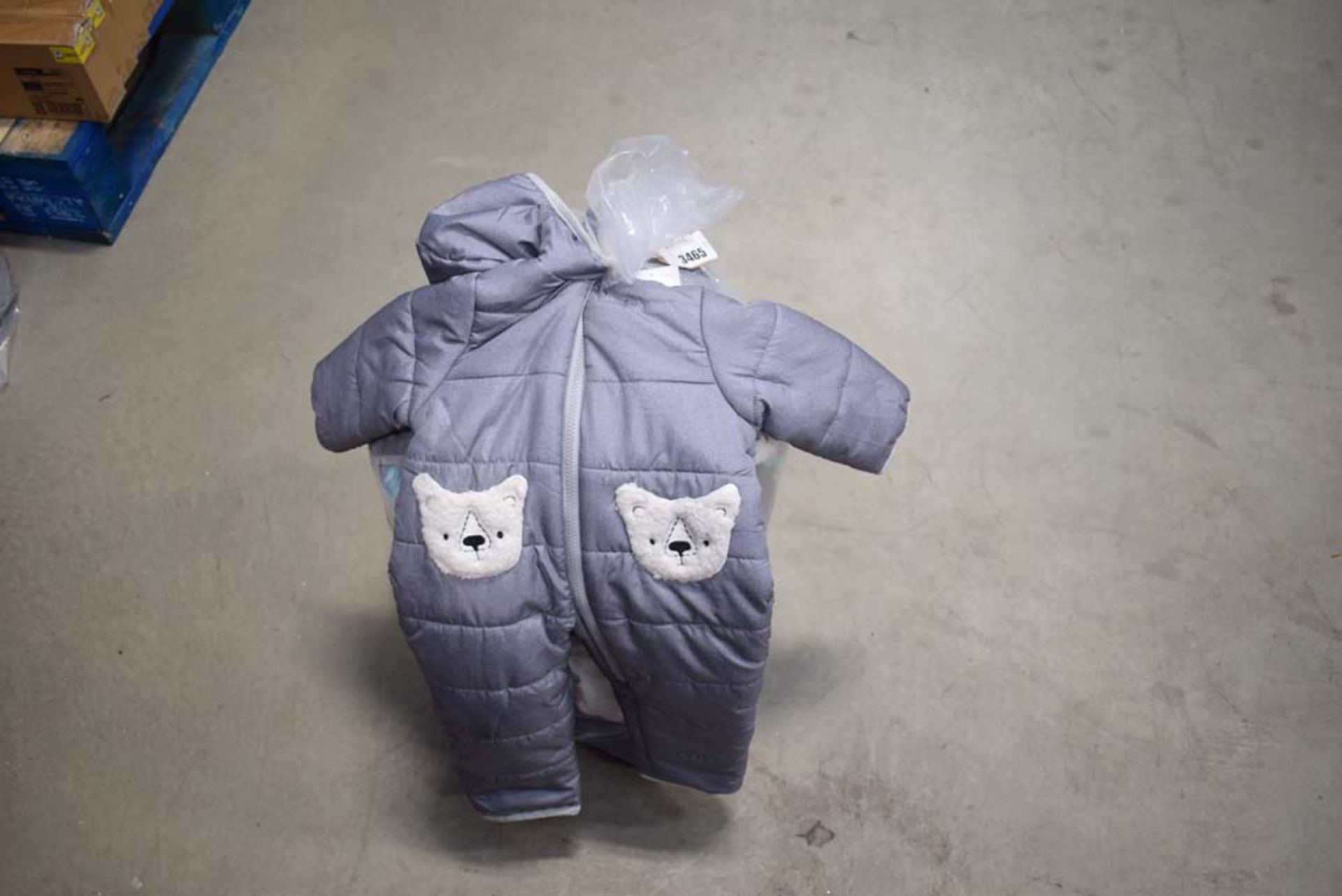 Bag of children's winter onesies