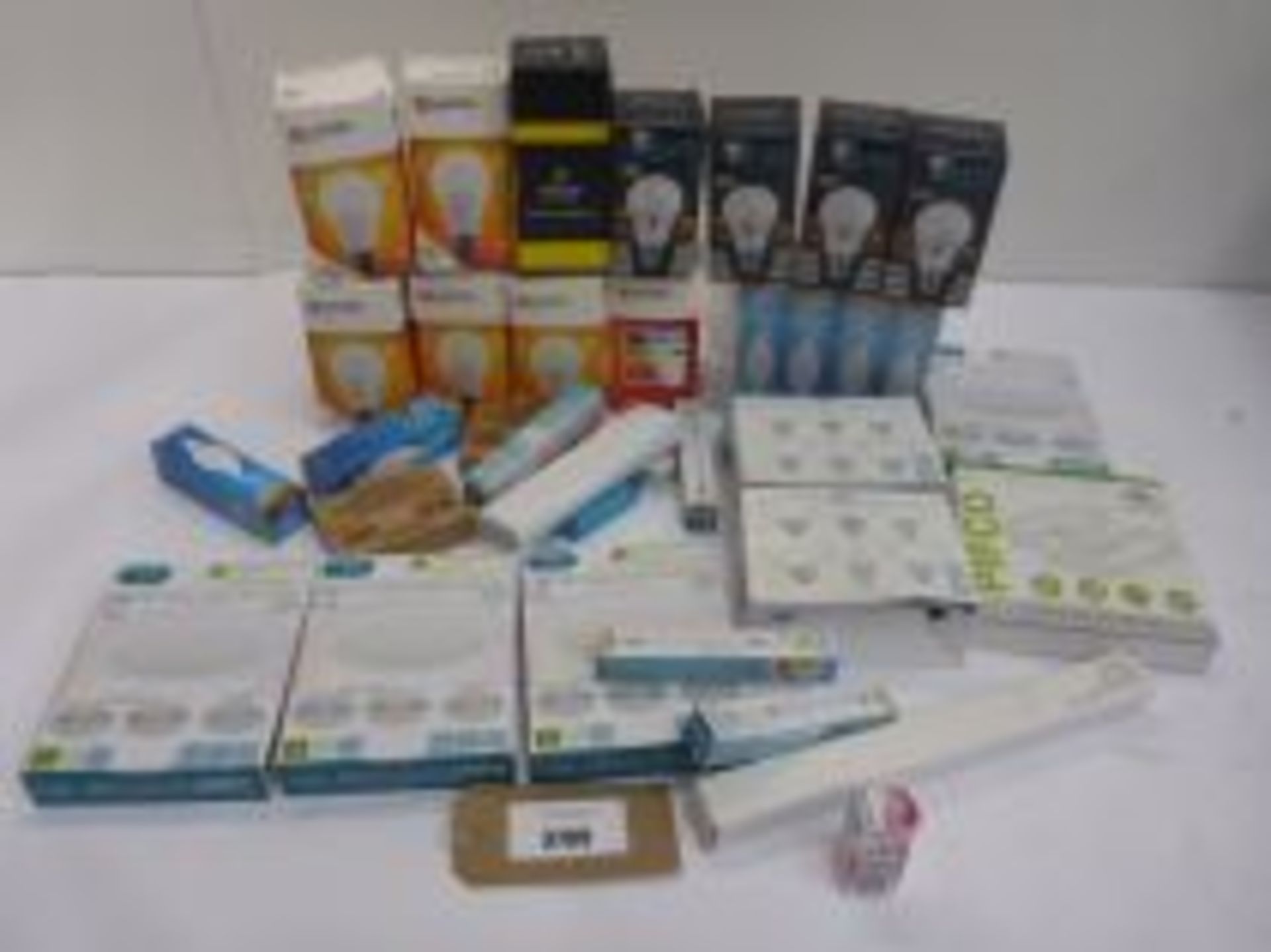 Selection of Smart and other light bulbs of various wattage