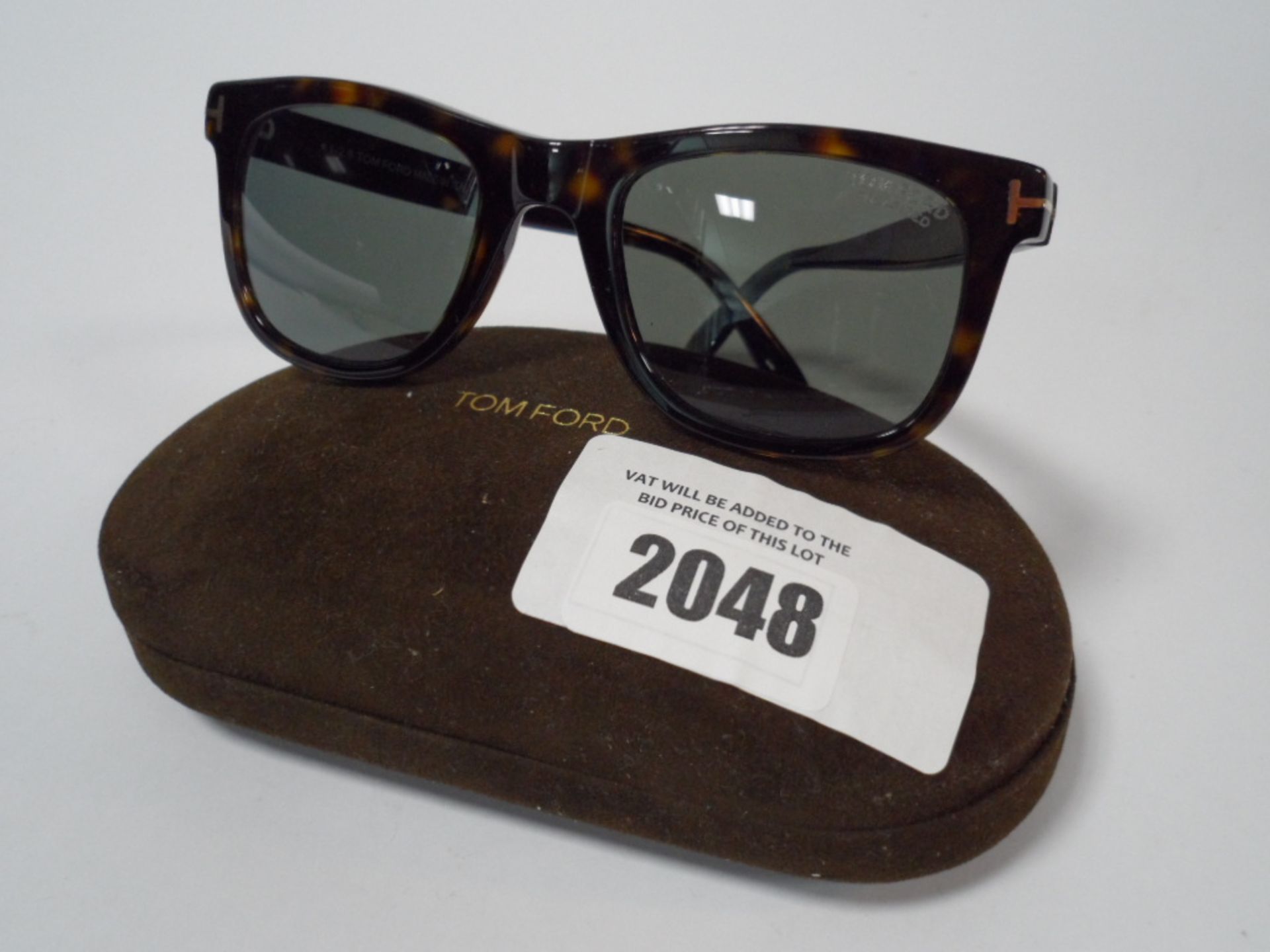 Tom Ford Leo TF336 sunglasses with hard case.