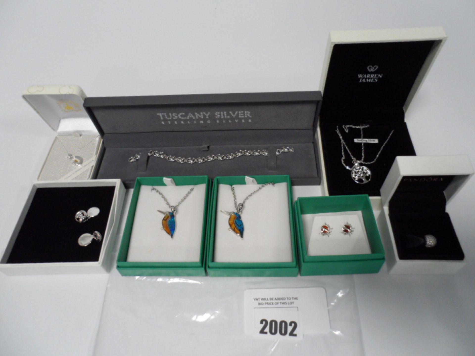 Jewellery by Warren James, Pandora, Swarovski, including bracelets, charms, etc