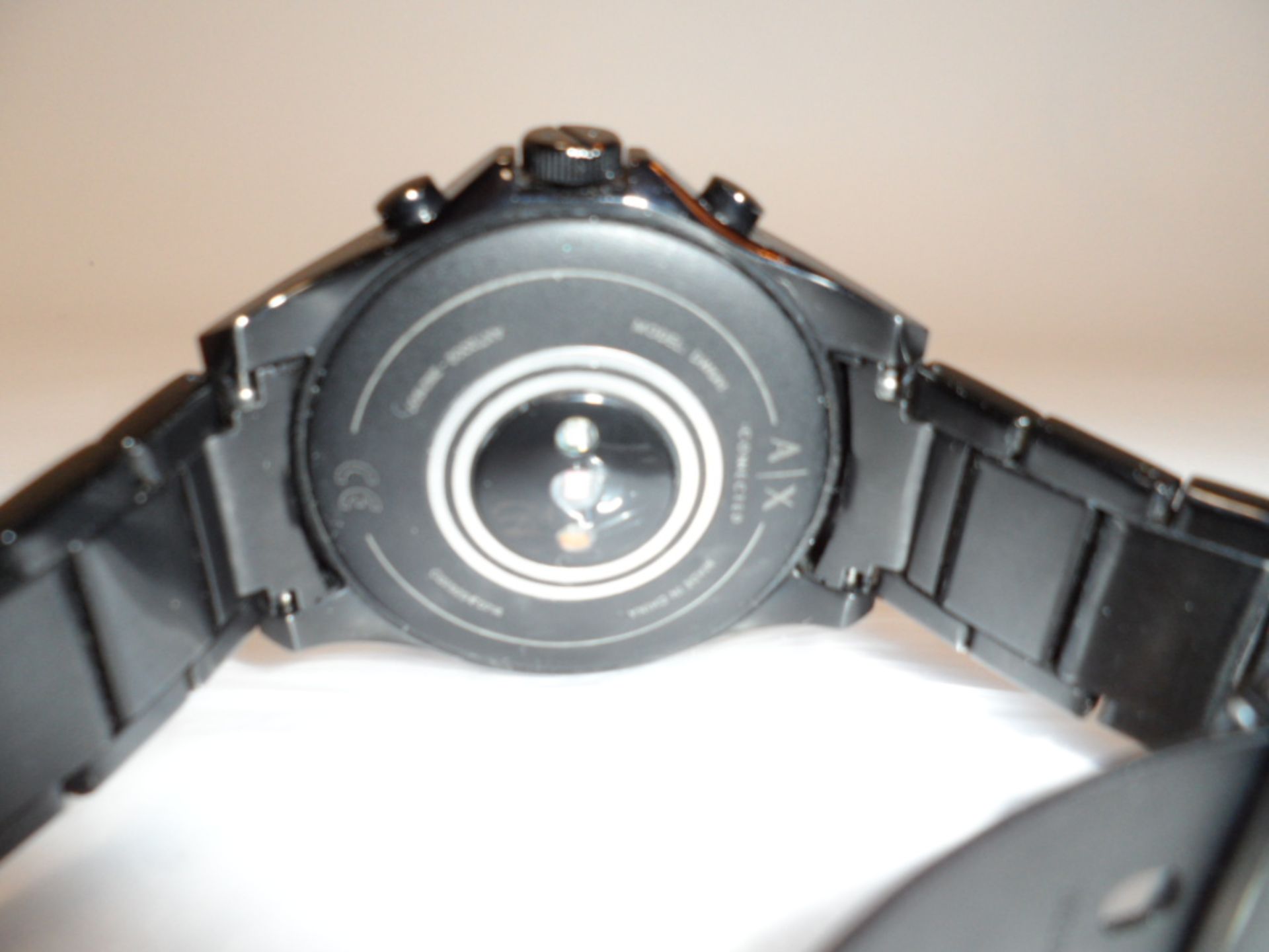 Two smart watches incl. Armani AX connected and another, no charging cables. - Image 2 of 2