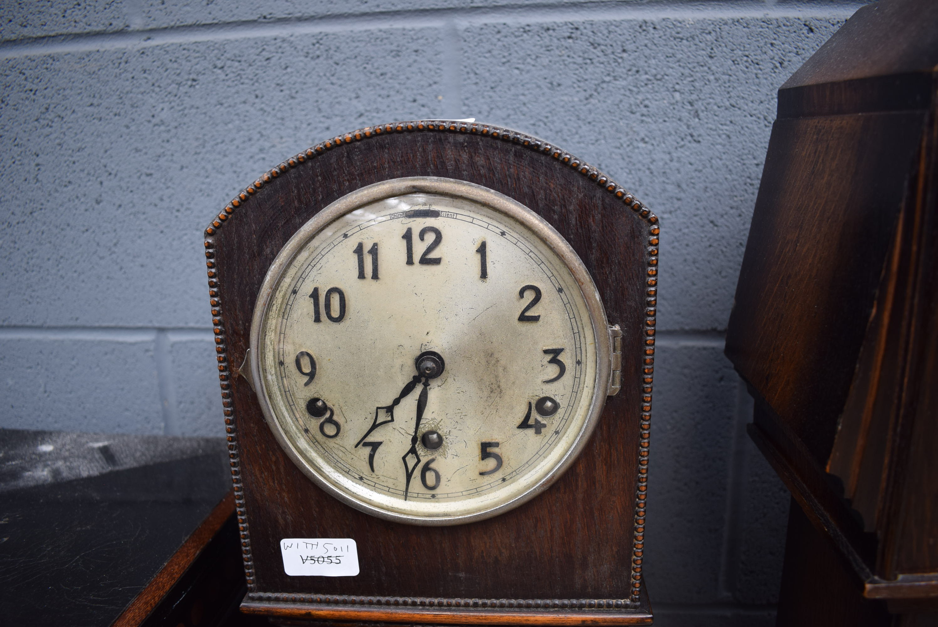 5011 Three oak cased granddaughter clocks - Image 3 of 4