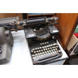 Vintage Yost typewriter