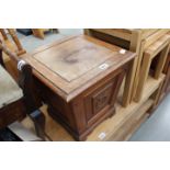 Oak 1920's coal scuttle