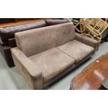 5292 - Suede 2 seater sofa