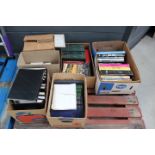 Pallet containing a quantity of movie magazines and film related reference books plus The World of