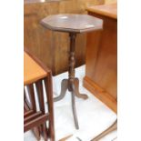 Beech tripod wine table