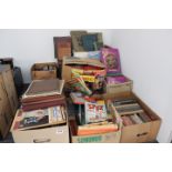 Large quantity of Haynes manuals, magazines, commemorative brochures, novels, girls annuals and