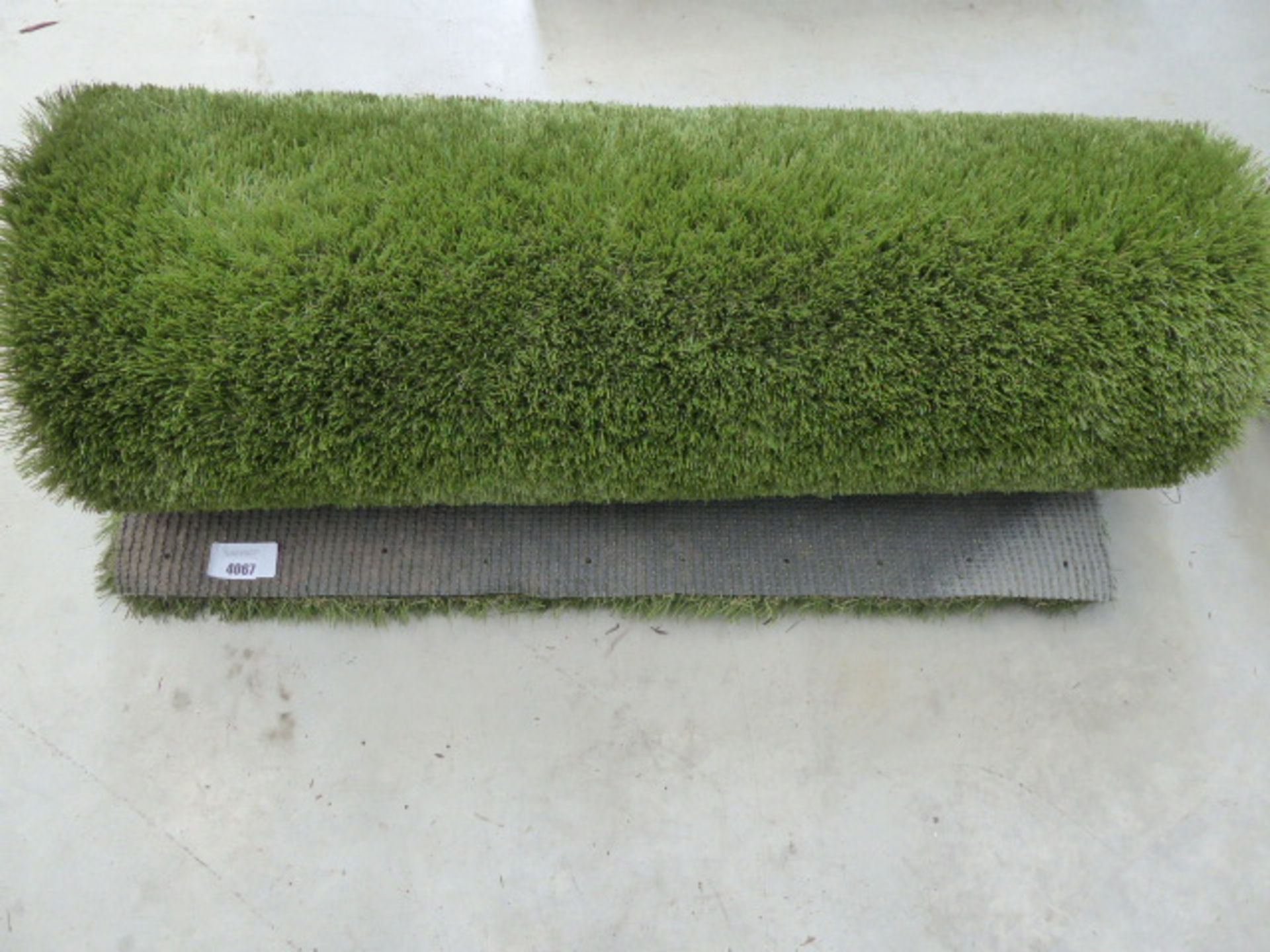 Small roll of artificial turf