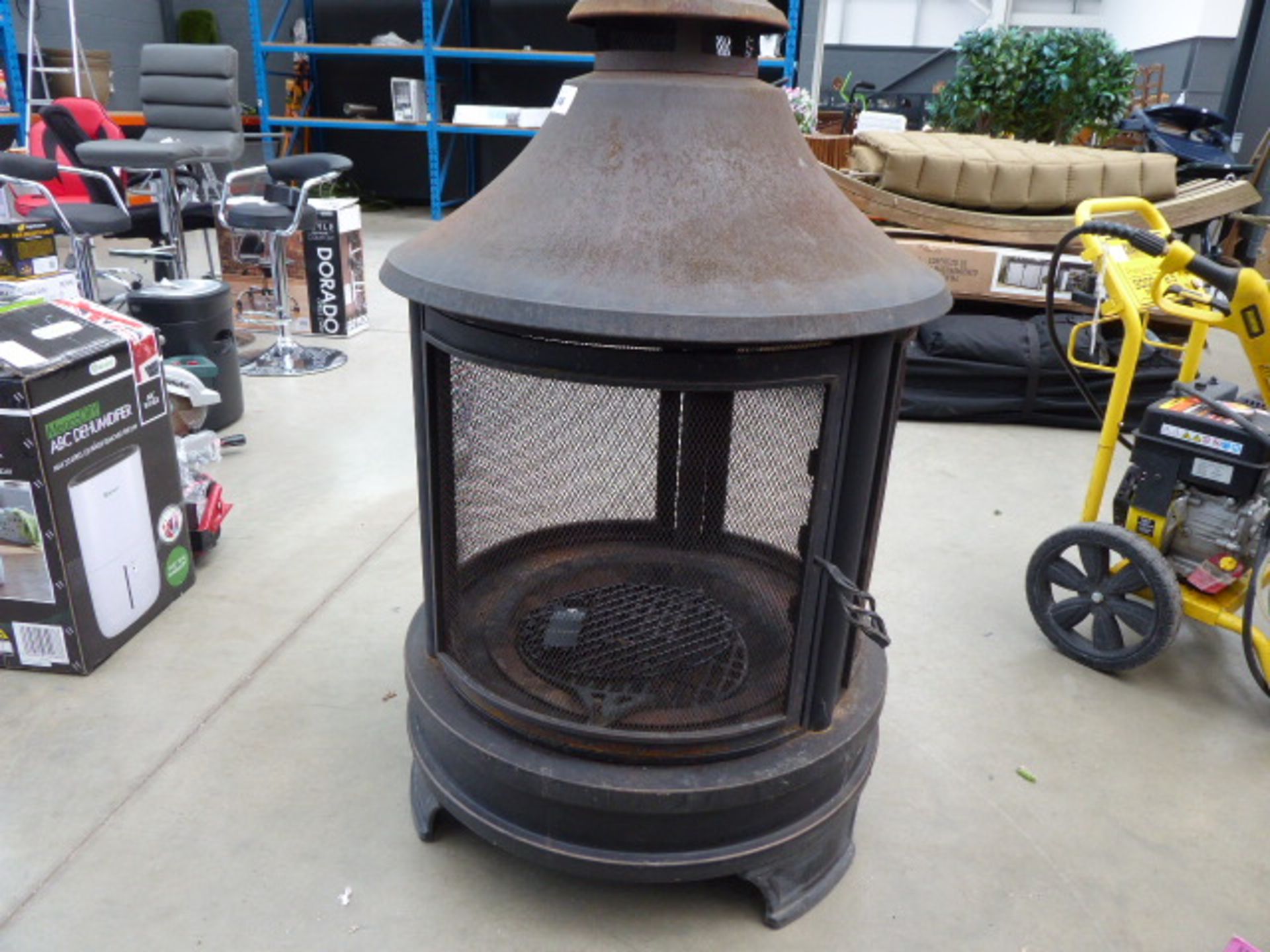 Large woodburner