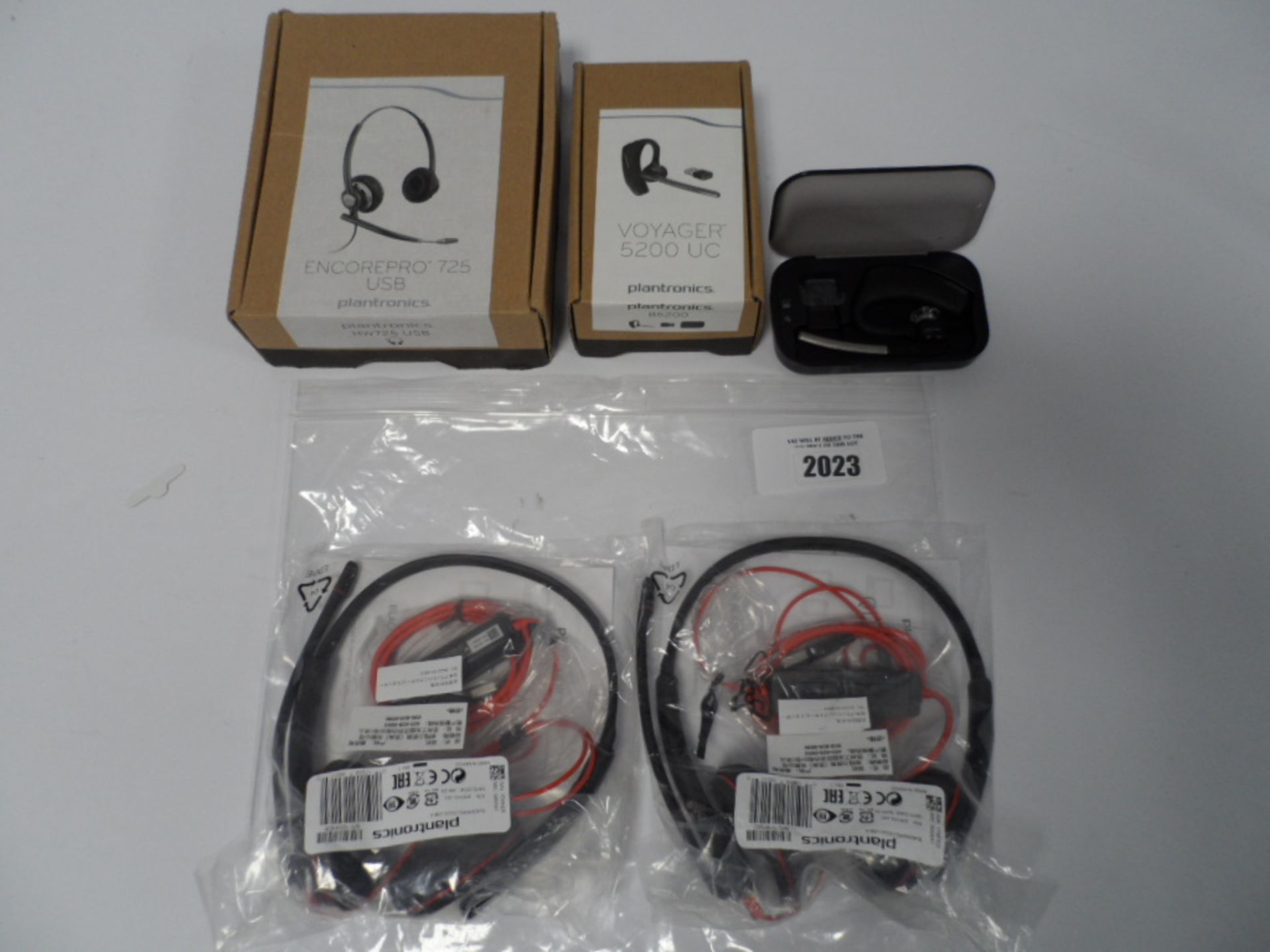 Plantronics Operators headsets, Bluetooth earpieces etc.