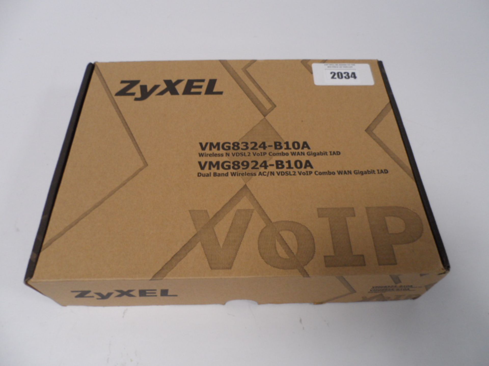 Zyxel wireless N Viop combo wan Gigabit IAD sustem boxed.