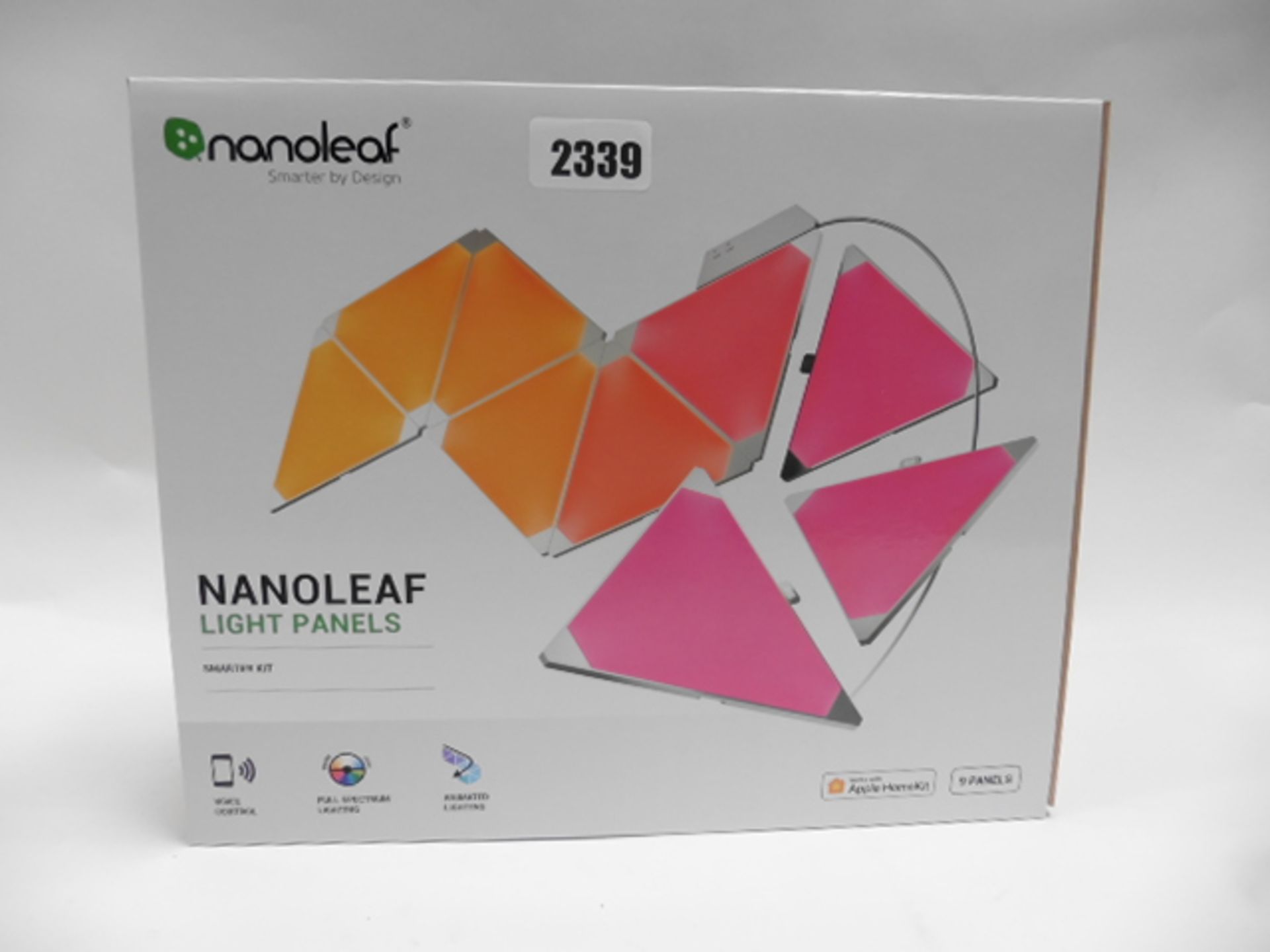 Nanoleaf smarter kit of 9 light panels