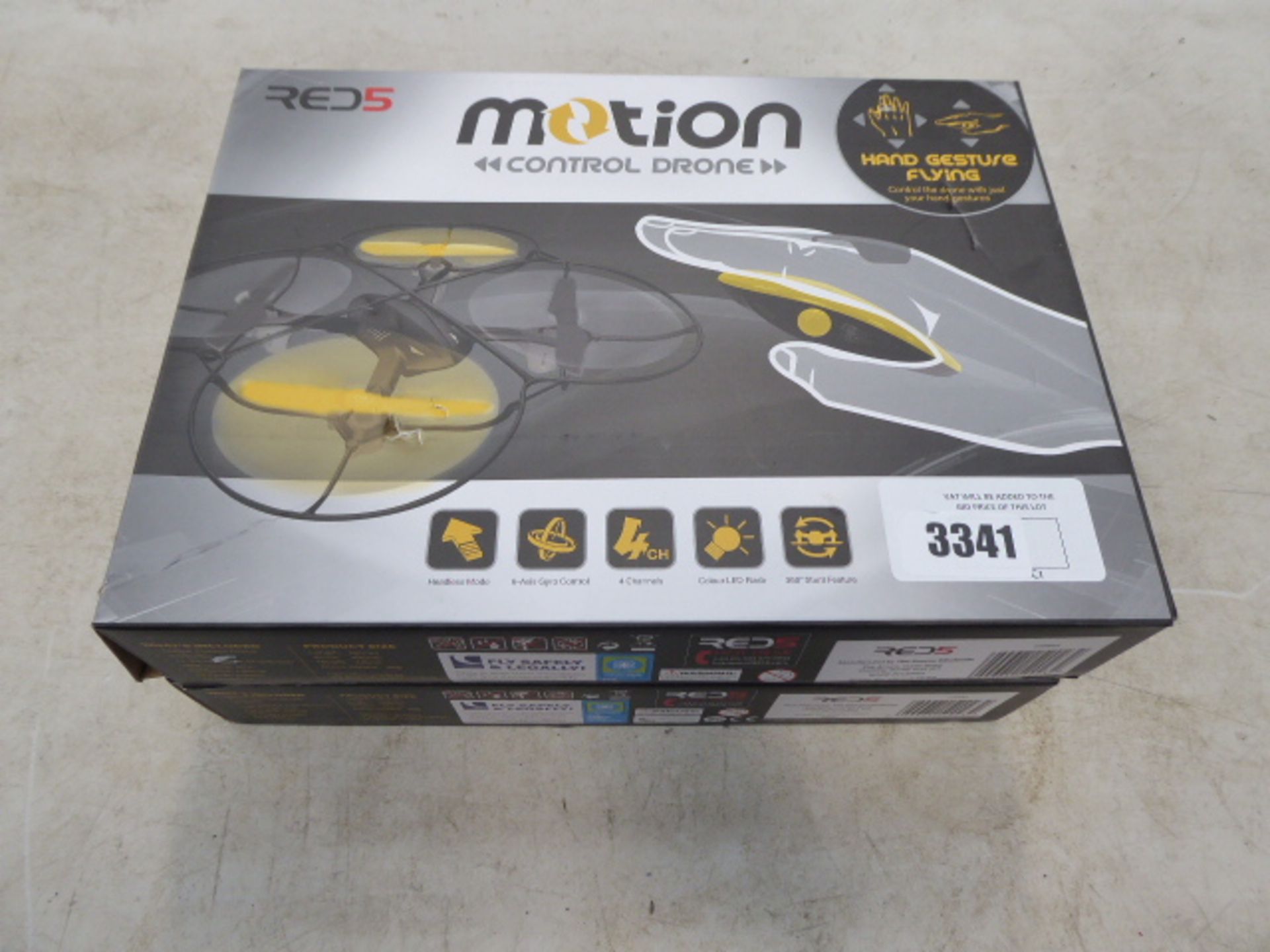 2x Boxed motion control drones