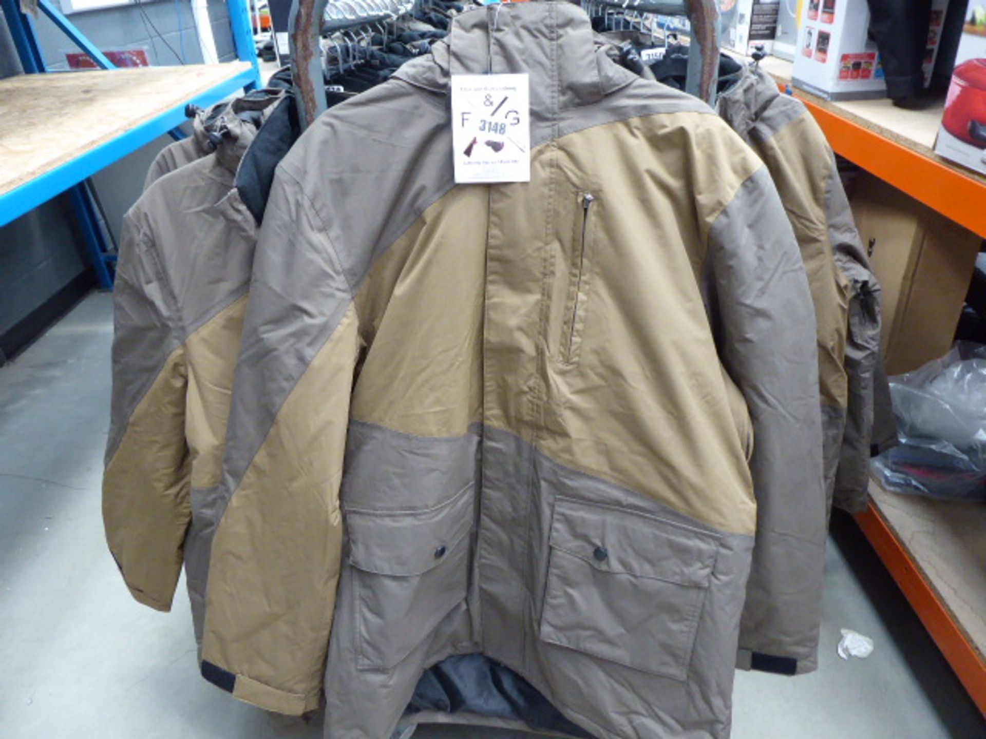 Rodd & Gunn full zipped outdoor hooded coat size L