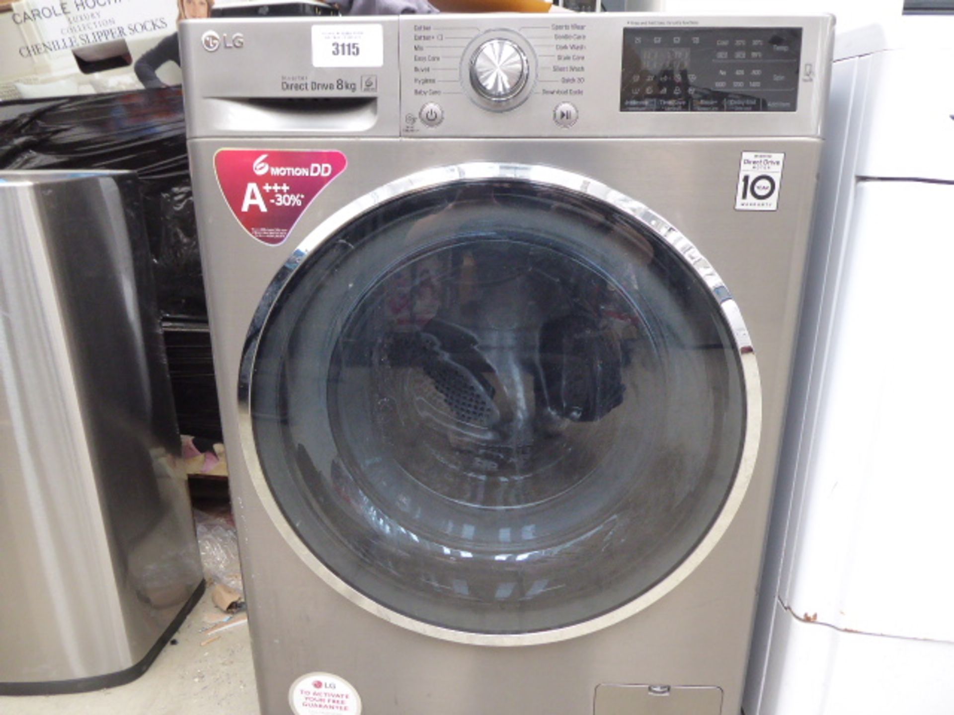 LG Inverter Direct Drive 8KG washing machine