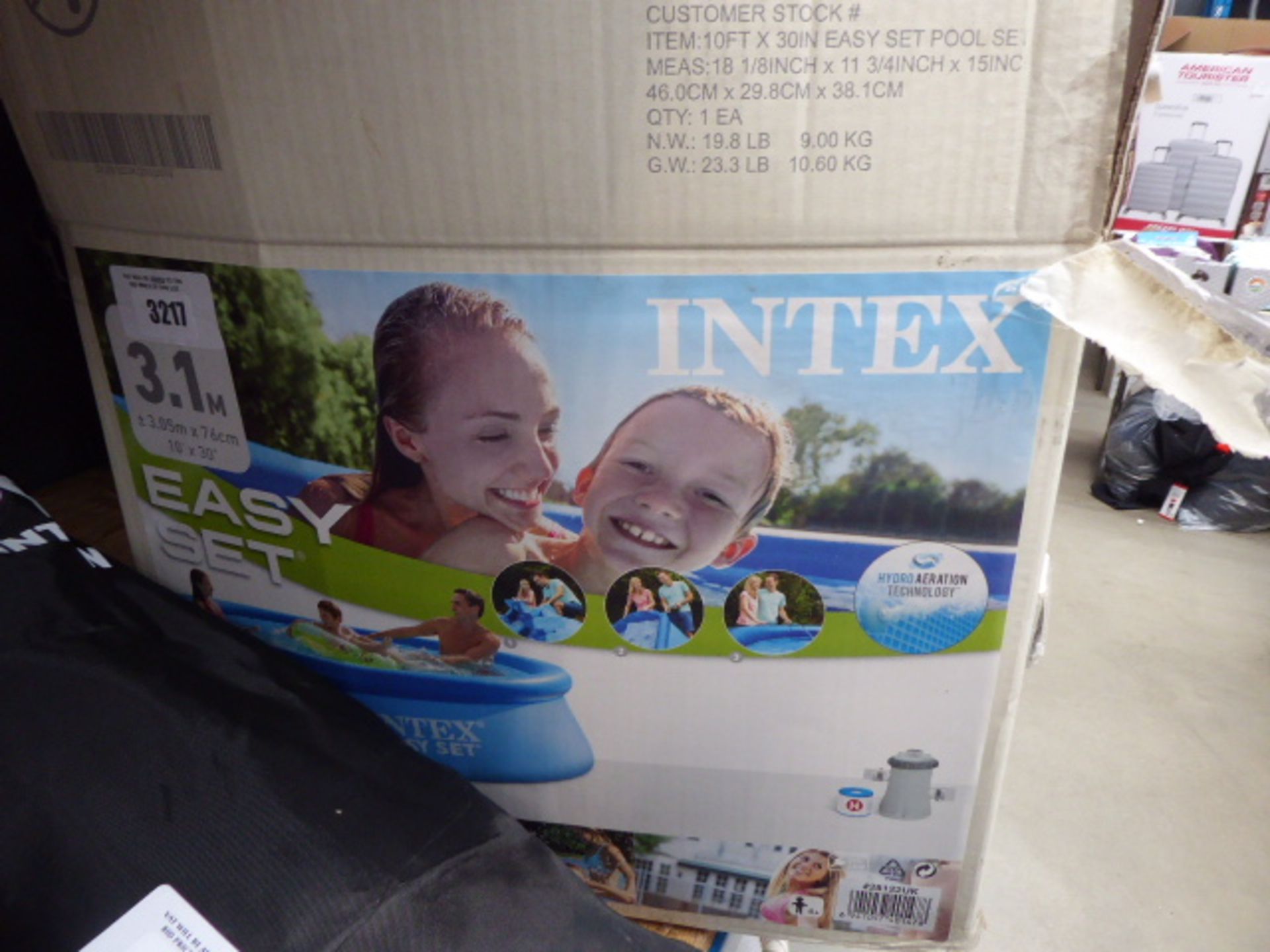 Intex Easyset swimming pool