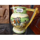 A musical jug with Widdicombe Fair theme