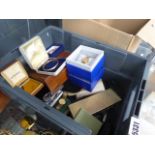 Two boxes of wristwatch watches,