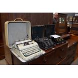 Three cased typewriters by Imperial etc.