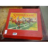 A boxed Steeplechase board game (af)