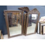 5191 3 mirrors in decorative frames