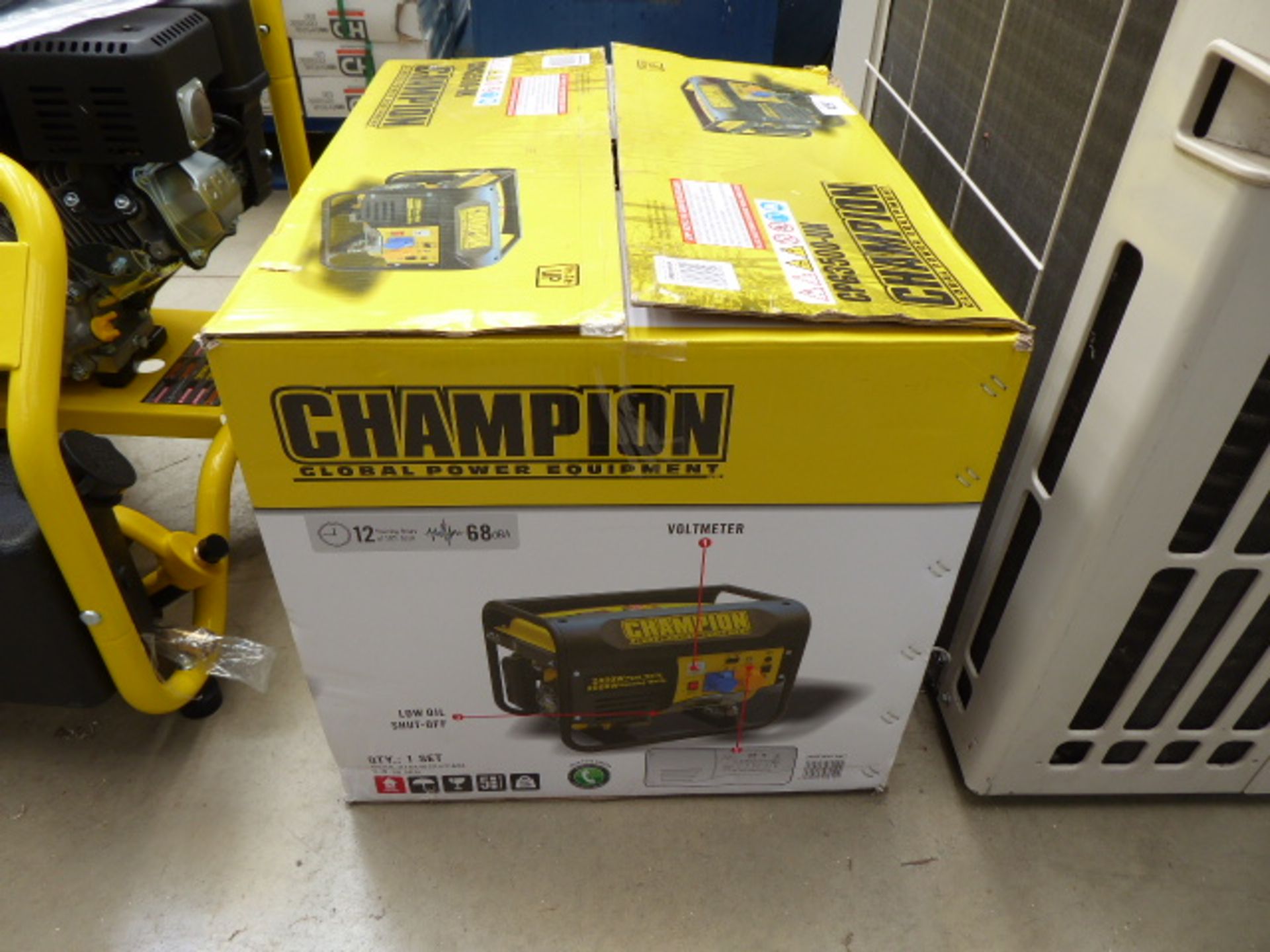 Champion boxed petrol powered generator