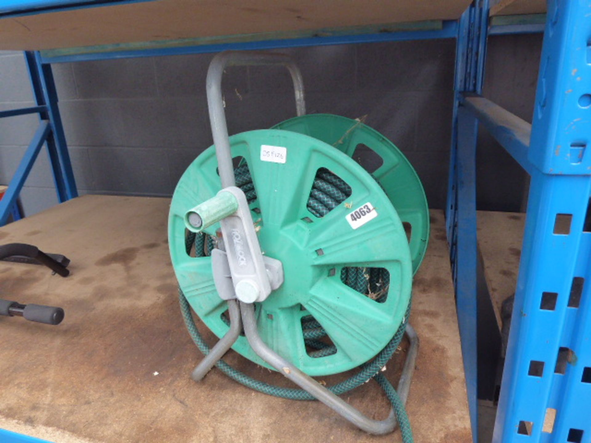 Hozelock hose reel and hose