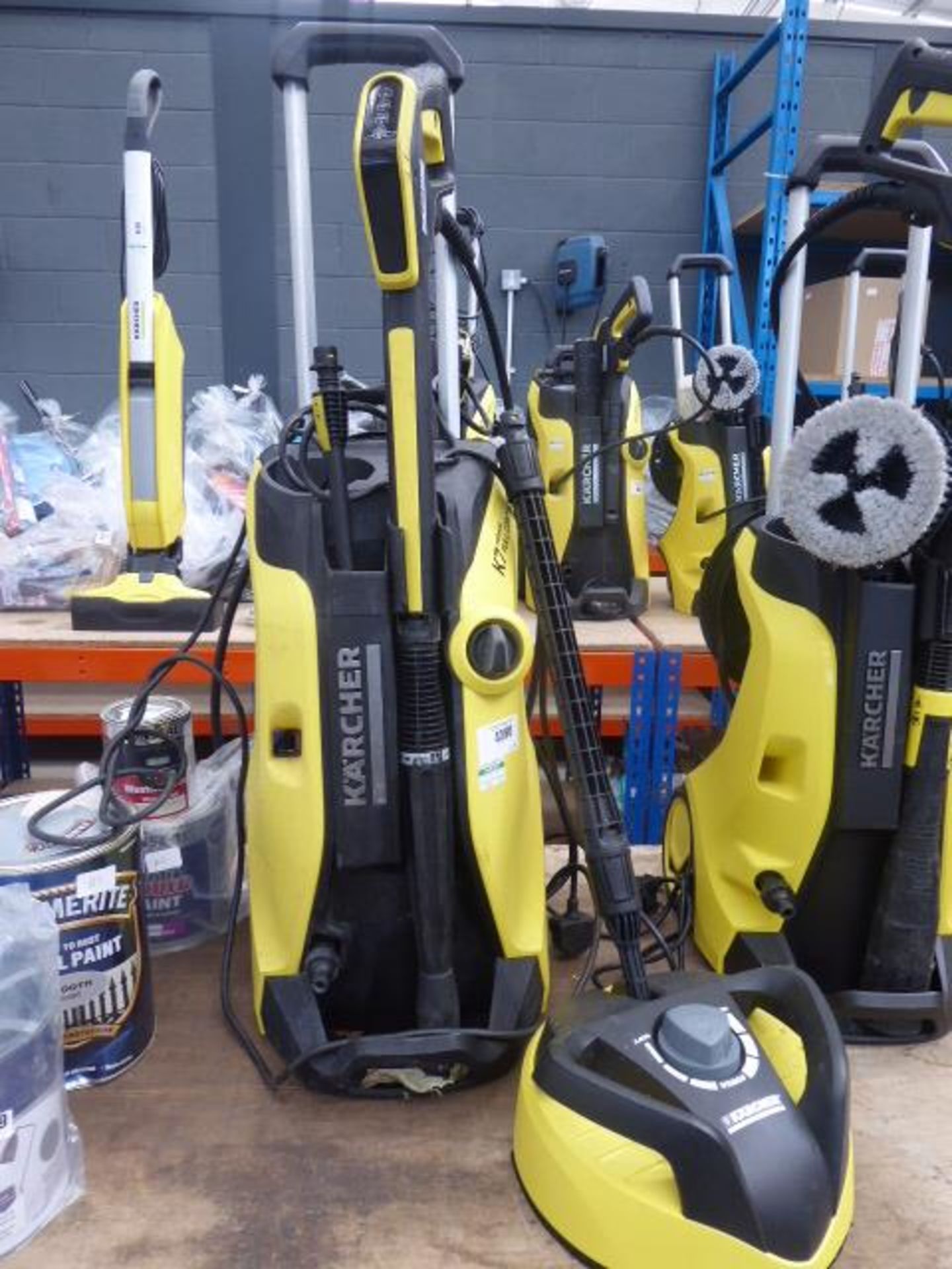 4521 Karcher K7 premium full control electric pressure washer with patio cleaning head and 2