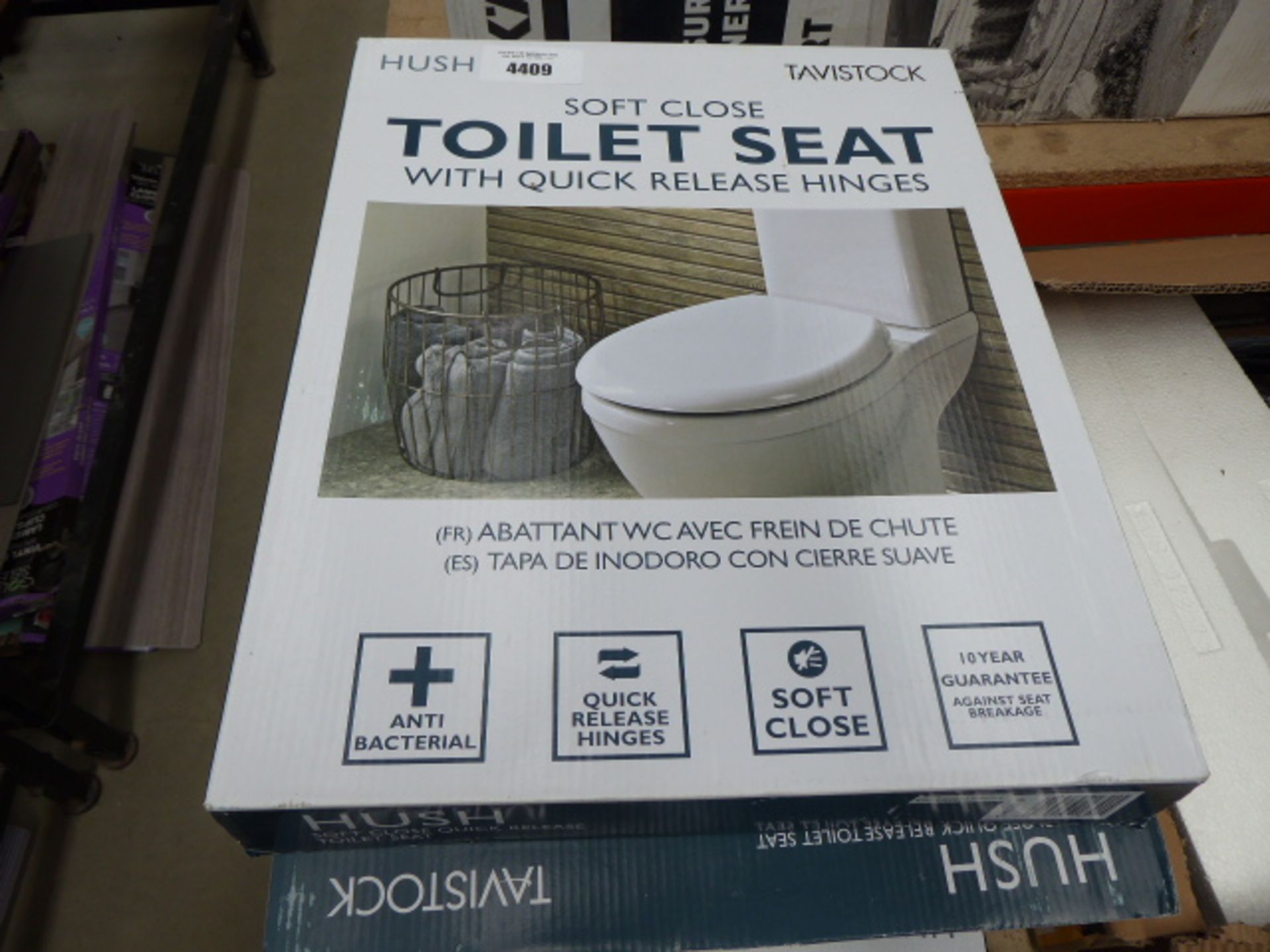 6 Tavistock toilet seats