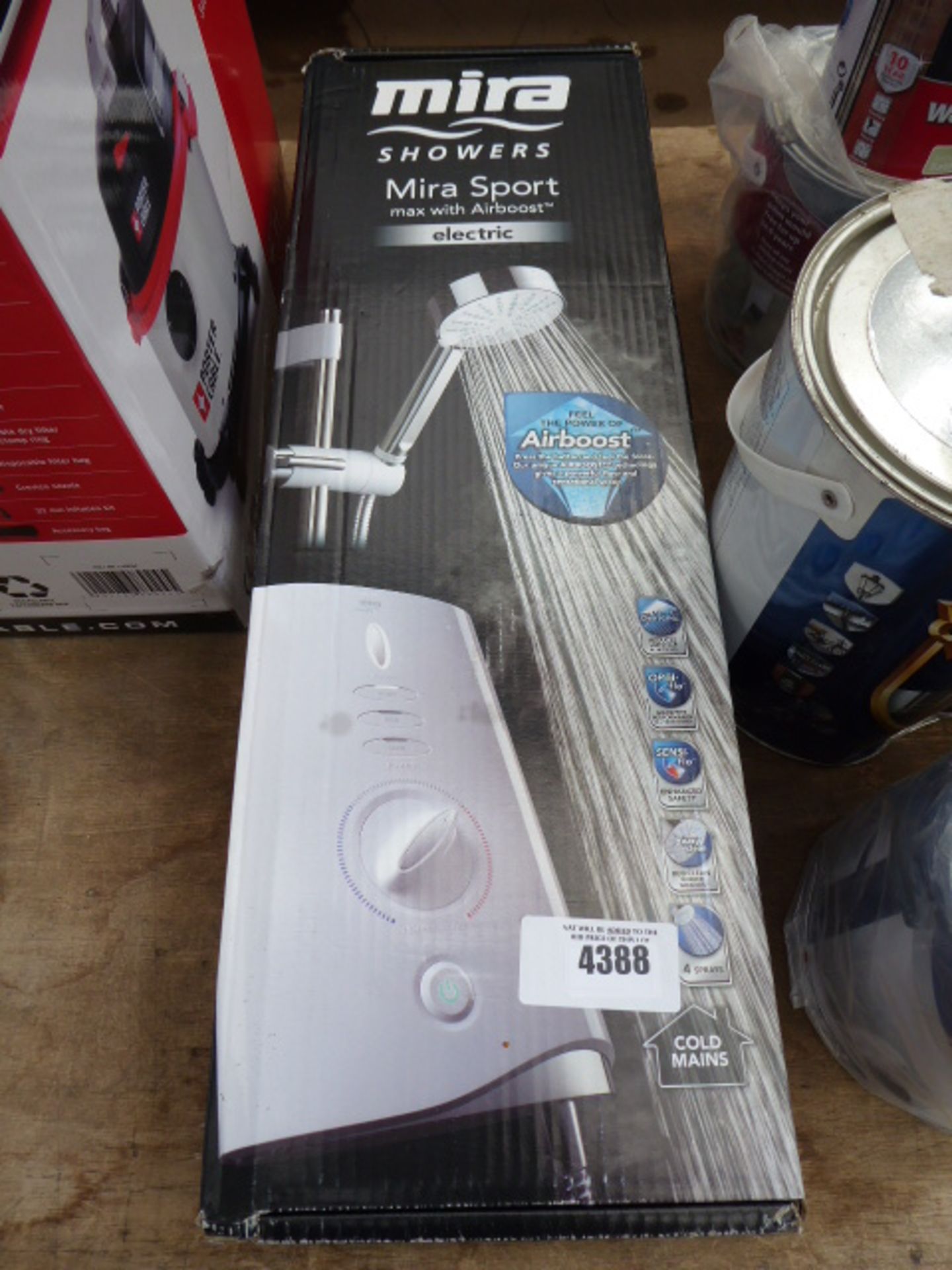 A Mira electric shower