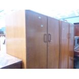 G Plan double door wardrobe