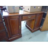 Edwardian dressing table base in mahogany