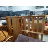 Pine 4'6 bedstead