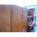 G Plan double door wardrobe