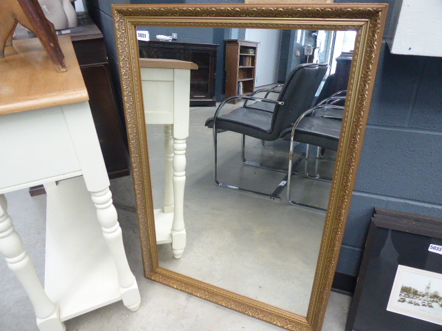 5015 - Gilt framed mirror