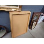 2 pine picture frames