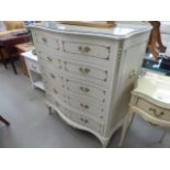 French chest of 5 drawers