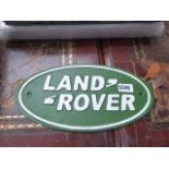Reproduction Land Rover sign